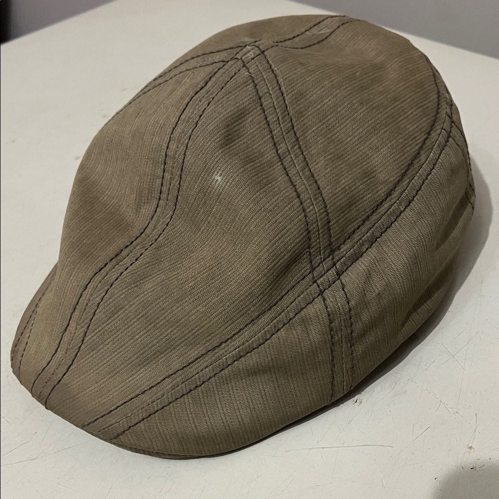 Classic Brown Men's Flat Cap